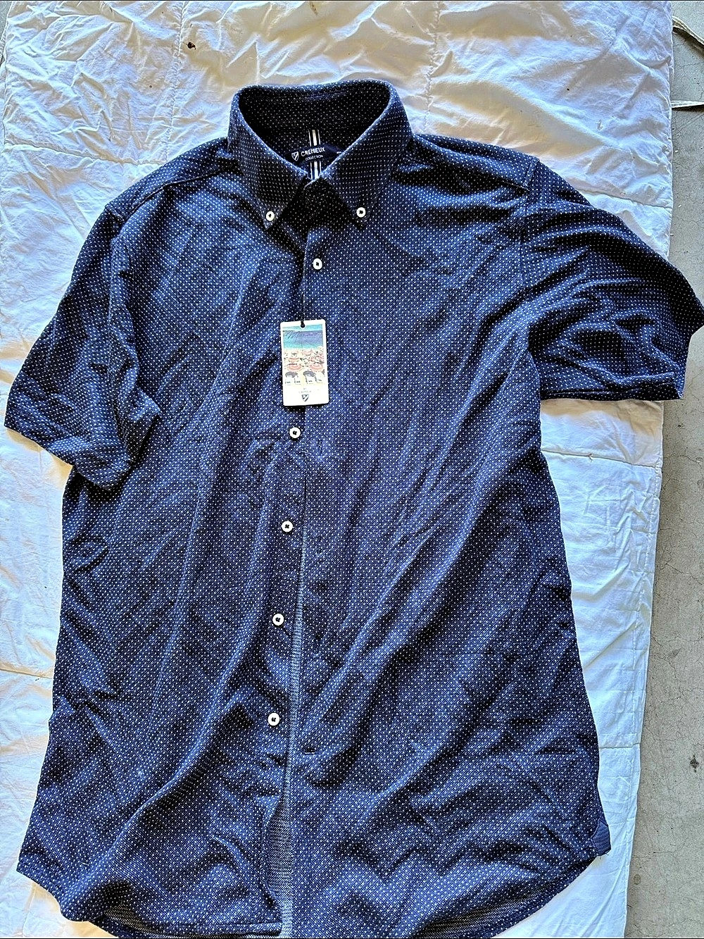 Cremieux Collection Monaco Short Sleeve Button Down Shirt Monaco Short Sleeve
